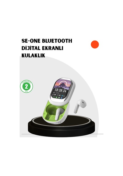 Kayar Kapaklı Şarj Kutusu Ve Dokunmatik Ekranlı Bluetooth Stereo Kulaklık