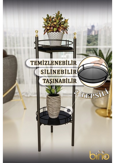 Bino Saksılık Organizer Bahçe Balkon Standı Çiçeklik