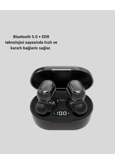 Yeni Nesil Kablosuz Bluetooth Kulaklık 3 Gram Spor Kullanımı