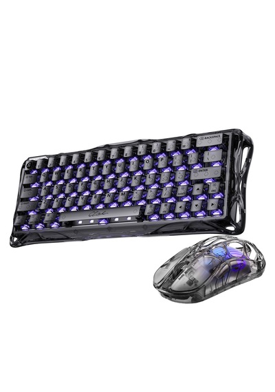 Gravastar Mercury V60 Kablolu Manyetik Gaming İngilizce Q Klavye Ve X Air Kablosuz Optik Mouse Seti,