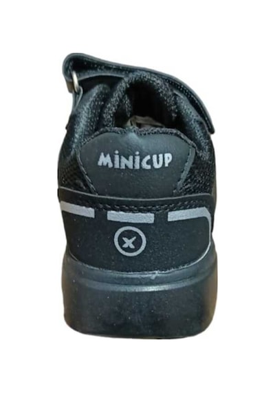 Mini Cup Siyah Unisex Kids Sneaker Esnek Rahat Kalıp Çocuk Spor Ayakkabı Tam Kalıp Günlük Ayakkabı Siyah