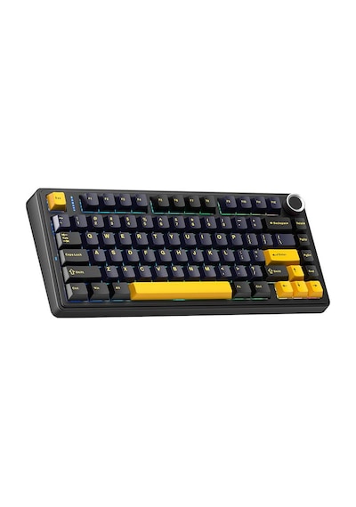 Aula F75 Mekanik Rgb Tkl Gray Switch Kablosuz Makrolu Hot Swap Klavye