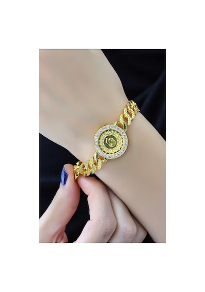 14 Ayar Çeyrek Altınlı Ajda Gurmet Bileklik Sarı