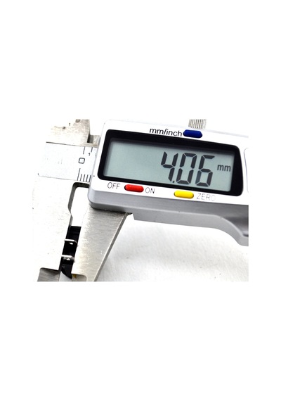 10 Adet Mini 16mm Yuvarlak Siyah Anahtar 1-0 Rocker