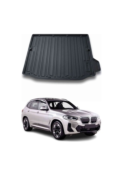 Bmw İx3 2020+ Uyumlu Araca Özel Kauçuk Tpe Bagaj Havuzu Siyah