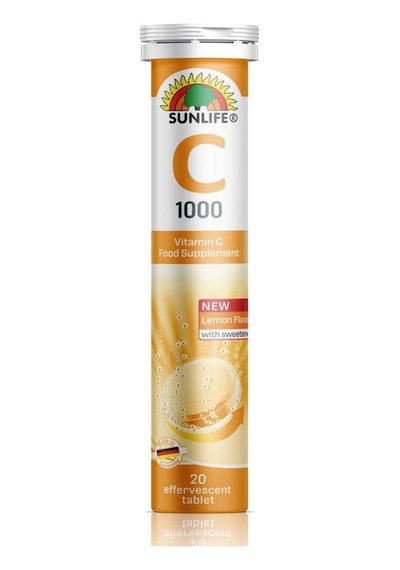 Sunlife C Propolis Takviye Edici Gıda 20 Efervesan Tablet