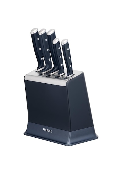 Tefal Eversharp Pro 5 Bıçaklı Entegre Otomatik Bileyicili Bıçak Seti Gri Siyah