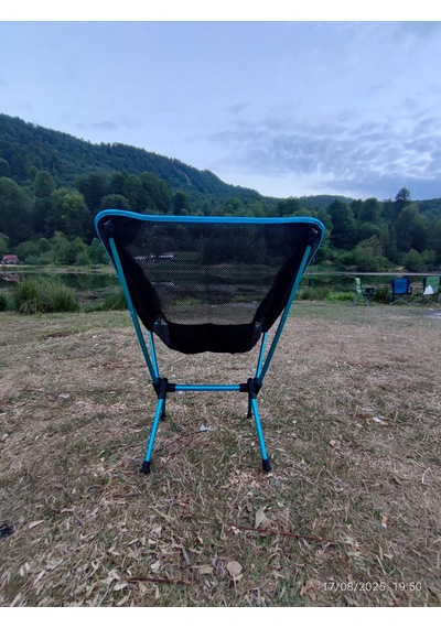 Pratik Kolay Kurulum Kamp Taburesi Mavi - Siyah