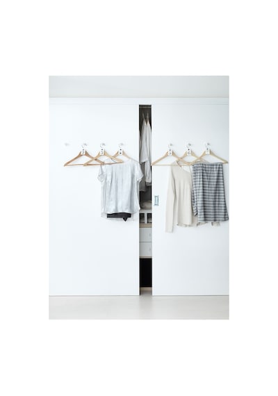 Ikea Bumerang Ahşap Elbise Askısı 8'li 43 X 1.4 Cm Natürel