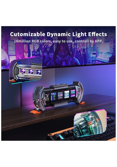 Divoom Times Gate Akıllı 5li Dijital Led Ekran-canlı Borsa Gamer