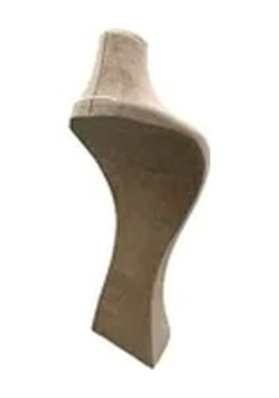 Yerli Üretim Süet Kumaş Lidya Manken Kahve Renk 42/20 Cm Kolye Gerdanlık Takı Sergileme Mankeni Çok Renkli