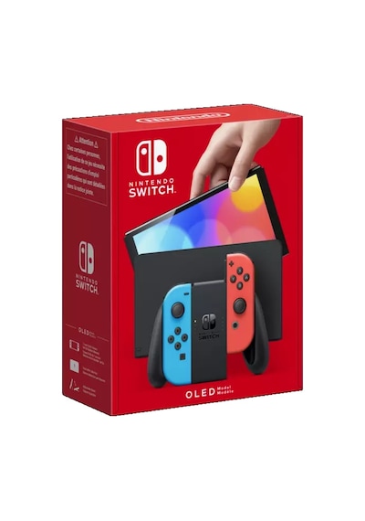 Nintendo Switch Oled 64 Gb Oyun Konsol Kırmızı-Mavi
