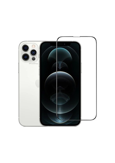 Apple Uyumlu iPhone 13 Pro Max Uyumlu Tam Kaplayan Darbeye Dayanıklı Kırılmaz Cam Seramik Ekran Koruyucu