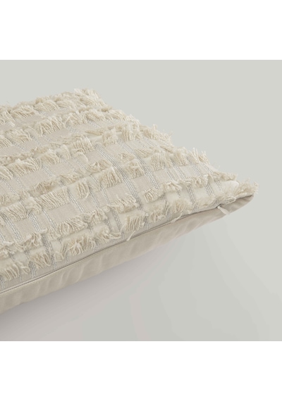 Linens Boho Kırlent Kılıfı 35x50 Cm Naturel