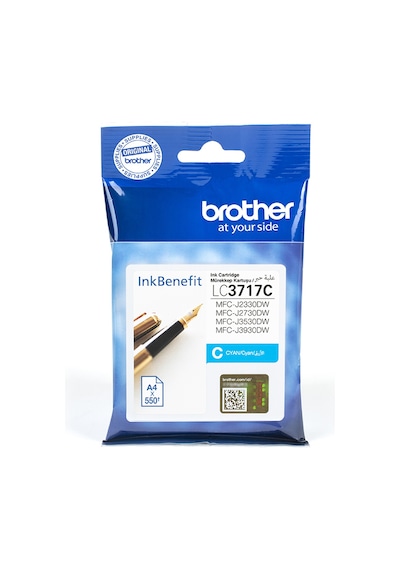 Brother Lc3717C Mavi Mürekkep Kartuş 550 Sayfa