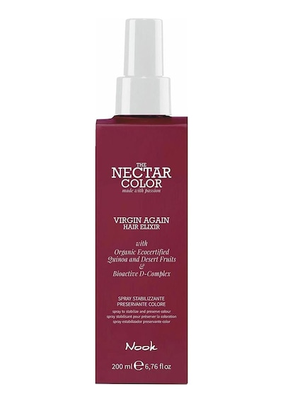 Nook Nectar Color Boyalı Saçlar İçin Parlaklık Etkili Onarıcı Renk Koruyucu Saç Spreyi 200ml