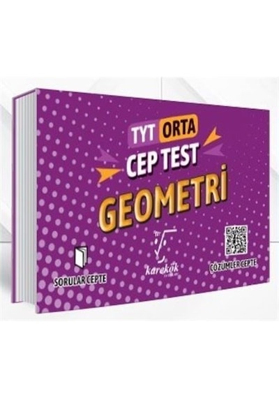 TYT Orta Geometri Cep Test -  Karekök Eğitim Yayın