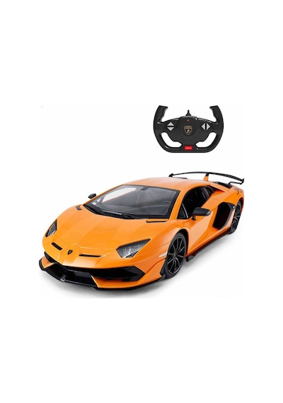 Rastar 1:14 Uzaktan Kumandalı Lamborghini Aventador Araba 34 Cm Turuncu S00096000 Çok Renkli