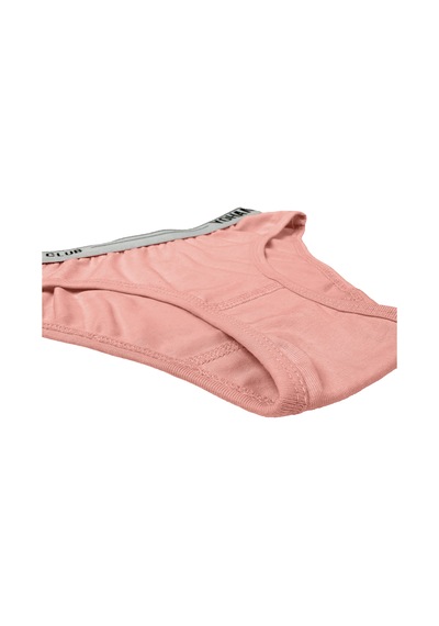 Yohannes Club, Kız Çocuk, Pamuklu Slip Külot, 3'lü Paket, Karışık Renkli Karışık