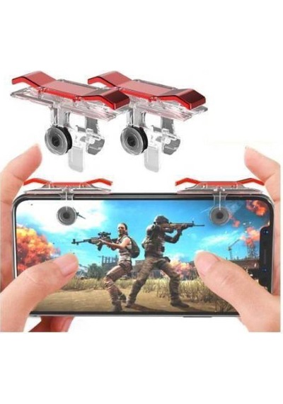 Pubg Oyuncu Tetik Telefon Aparatı Renk-'-Siyah