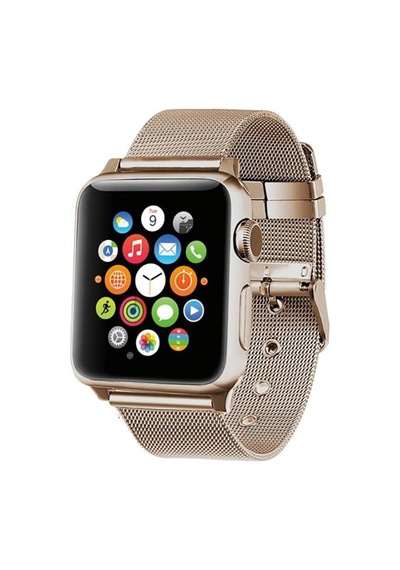 Ally Apple Uyumlu  Watch 7 45 MM 6-5-4 44 MM Kayış Kordon Çelik Klasik Tok
