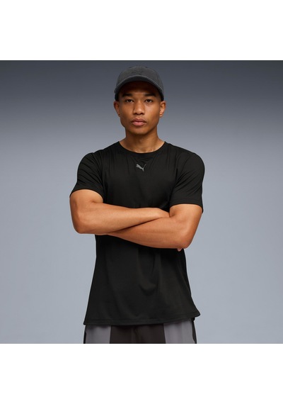 Puma Cloudspun Erkek Siyah Antrenman T-shirt 527593 Siyah