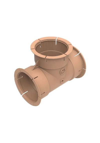 Whale T Parça 65 Mm Havalandırma Kanal Bağlantısı