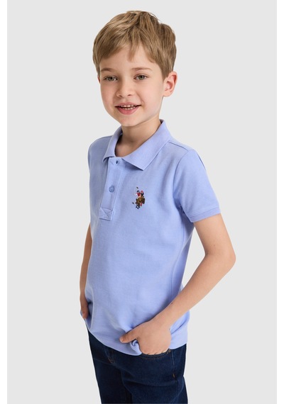 U.s. Polo Assn. Erkek Çocuk Lila Tişört Basic 50325608-vr245 Lavanta