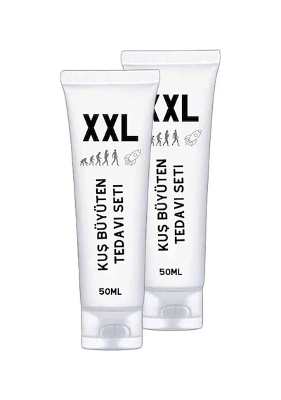 Süper Kuş Büüyütücü 2 Adet Xxlcream Men Enlrgr 50 Ml Erkeklere Özel Krem