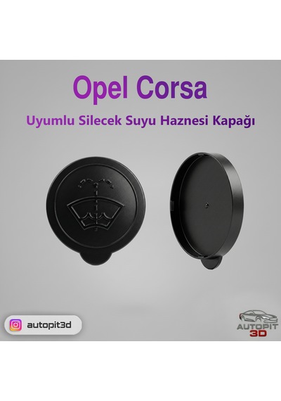 Opel Corsa Uyumlu Silecek Suyu Haznesi Kapağı Silecek Suyu Haznesi Kapağı
