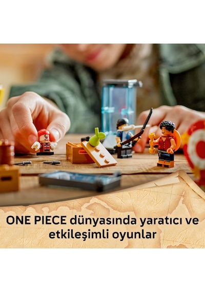 LEGO® ONE PIECE Palyaço Buggy'nin Sirk Çadırı 75637 - 8 Yaş ve Üzeri Çocuklar için Yaratıcı Oyuncak Yapım Seti (573 Parça)
