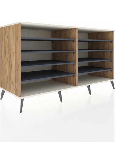 Kronos Konsol 8 Raflı 176x59x99 Çam-aytaşı/antrasit Çam-aytaşı/antrasit Kronos Konsol 8 Raflı 176x59x99 Çam-aytaşı/antrasit Çam-aytaşı/antrasit