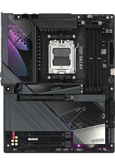Gıgabyte X870e Aorus Master Ddr5 M.2 Hdmı Dp Atx Am5