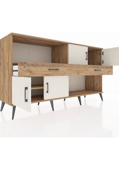 Hyperion Konsol 3 Raflı 2 Çekmeceli 4 Kapaklı 176x44x99 Çam-aytaşı/çam Atlas Çam/aytası - Atlas Çam Hyperion Konsol 3 Raflı 2 Çekmeceli 4 Kapaklı 176x44x99 Çam-aytaşı/çam Atlas Çam/aytası - Atlas Çam