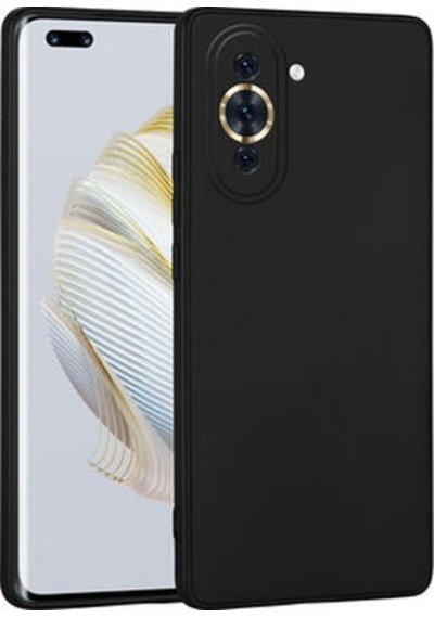 Huawei Nova 10 Pro Kılıf Esnek Yapılı İnce Slim Silikon Kapak Ryc/premier Siyah