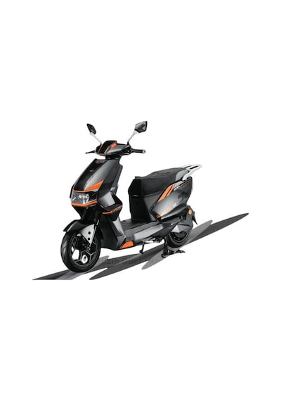 Arora ZR7 İki Tekerlekli Moped Siyah Turuncu