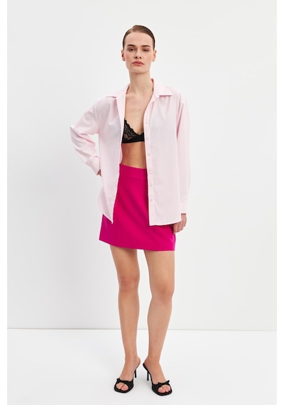 Stella Pulvis Pembe Basic Gömlek Pembe