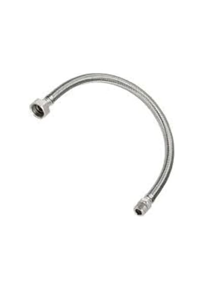 Nipelli Flex Hortum Bağlantısı, 3/8 X 3/8 Oynar Rakor