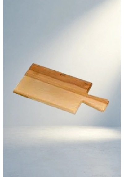 Pratik Saplı Ahşap Kesim Panosu 16x26 Cm Mutfak Kullanımı 12v