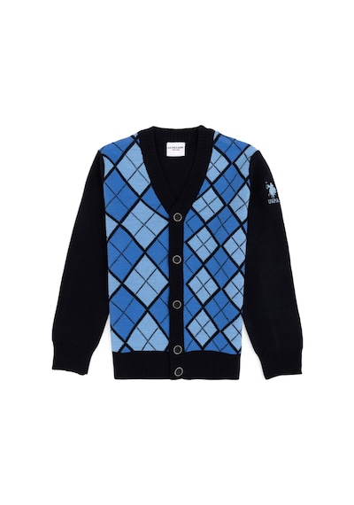 U.s. Polo Assn. Erkek Çocuk Koyu Mavi Hırka Triko 50315636-vr032 Koyu Mavı