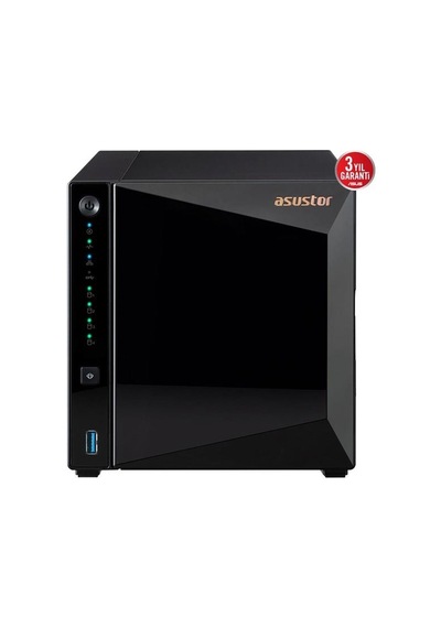 Asustor As3304t V2 Realtek Qc-2gb Ram-4-diskli Nas Sunucu Disksiz