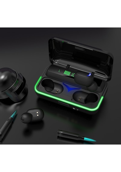 Talon E10 Mipods Işıklı Kablosuz Powerbankli Bluetooth Kulaklık