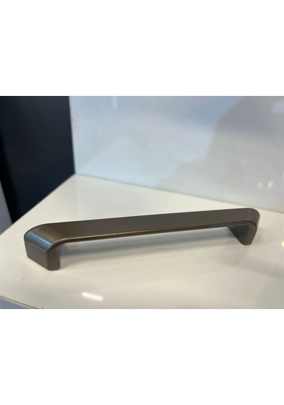 Fold Metal Kulp 128mm Mat Bronz Dolap Kapak Tv Ünite Modern Çekmece Mobilya Komidin Konsol Bronz