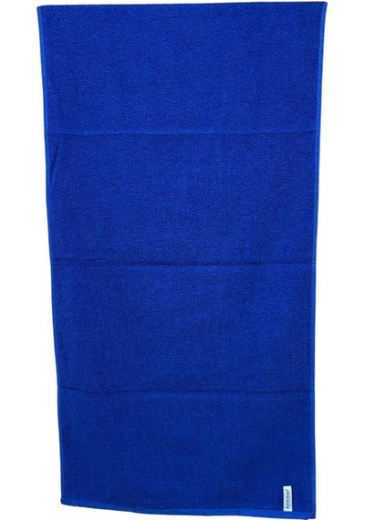 Kuaförler İçin Yüksek Emici A Kalite Baş Havlusu 90x50 Cm Mavi Siyah