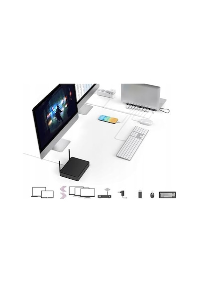 Usb-c Hub Stand 10 Port 4xusb-a2xusb-chdmilan