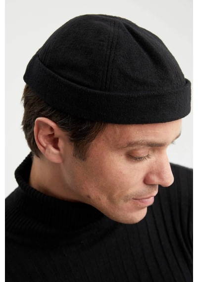 Takı Dükkanı Kışlık Yünlü Retro Docker Cap Takke Leon Bere Unisex Şapka cp236