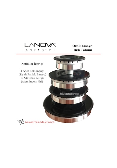 Lanova Ankastre Ocak Bek Takımı Seti Komple - 484767531