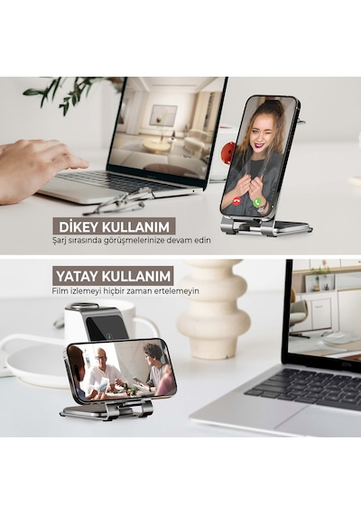 Bix BXMW3 15W 3in1 Ultra İnce Manyetik Kablosuz Şarj Standı