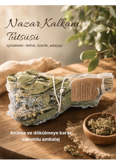 Nazar Kalkanı Tütsüsü - Negatif Enerji, Nazar, Koruma Demet Tütsü - Kişiye Özel Hazırlanabilir
