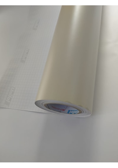 Mat Bej Yapışkanlı Avrupa Dolap Kaplama Folyosu 1 M-122 Cm